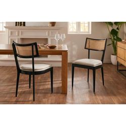 Joybird Errol Dining Chairs (2) - $627 Retail Each - Open Box - Delivery Available