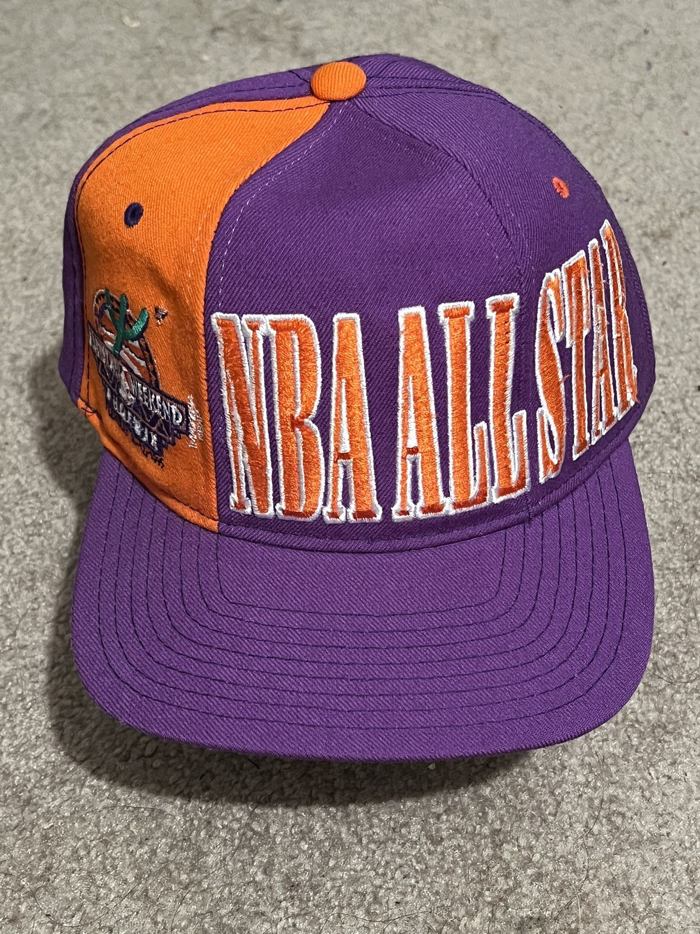 2 RARE 1995 NBA All Star Weekend SnapBack Hats Caps - Never Worn