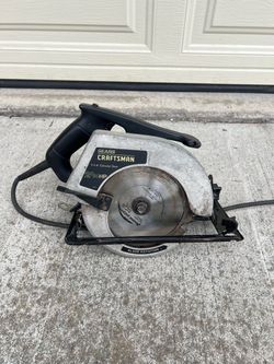 Vintage Sears Craftsman 7-1/4" USA Circular Saw / Skilsaw
