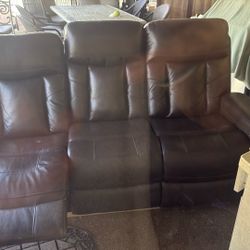 Free leather sofa to pick up