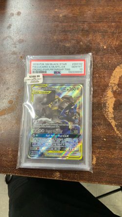 ⚔️ Lucario & Melmetal GX Full Art #SM192 | Black Star Promo | PSA GEM MINT 10 | Power Partners Tin Exclusive | $399.99