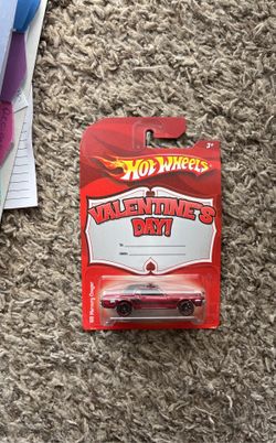 Hot Wheels Valentine’s Day! ‘68 Mercury Cougar.