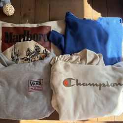 M And L Sweatshirts 