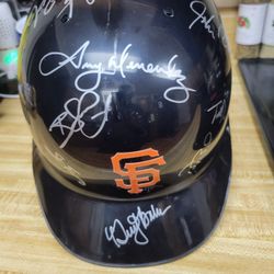 SF 2012 Giant Team Signed World Series Helmet