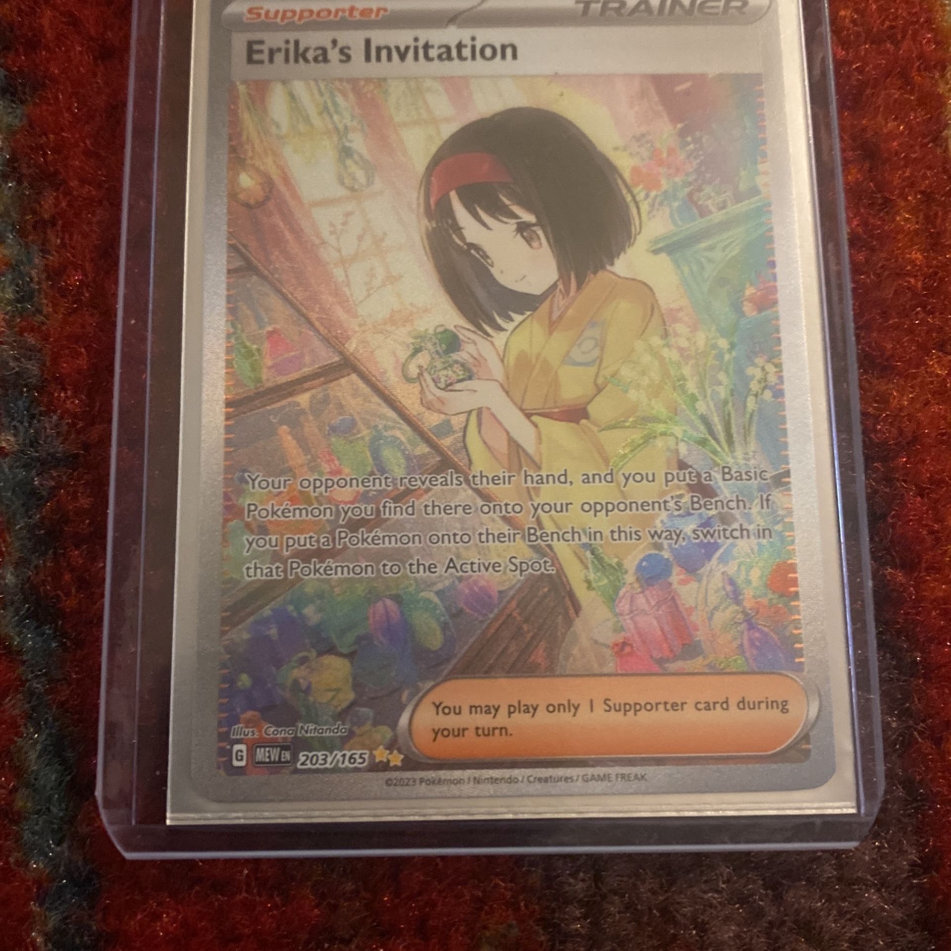 Erika’s Invitation
