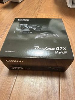 Canon PowerShot G7 X Mark III 20.1MP Point & Shoot Digital Camera New Black