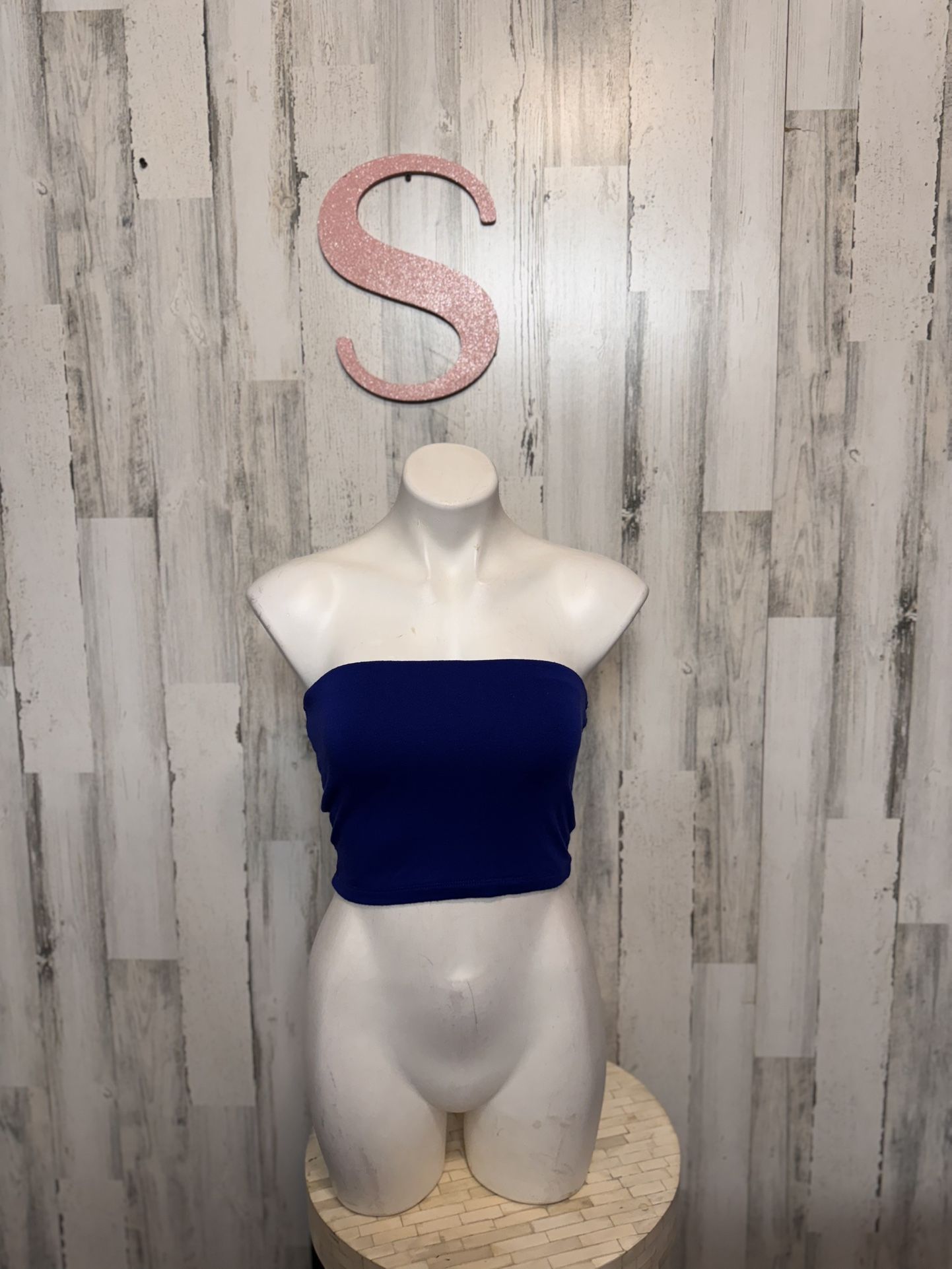 Windsor blue tube top size small