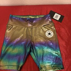 Brand New Girls Converse Multicolor shorts - kids Size Small - Christmas Gift - Simi Valley 
