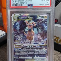Pokemon Zeraora PSA 10