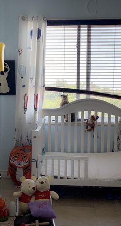 Convertible Crib/ Toddler Bed Mattress Included