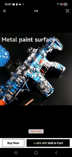 Navy blue gel blaster