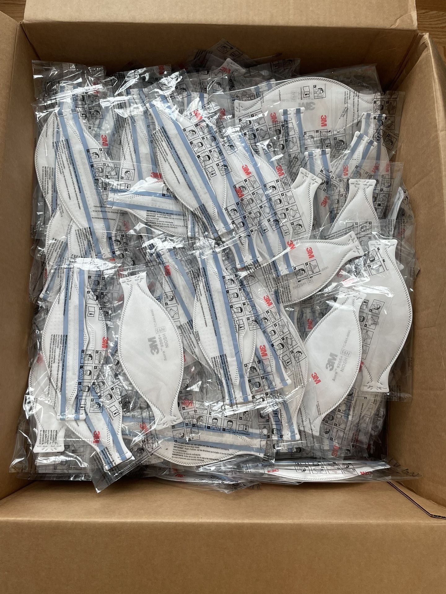 Face Masks Individually Packaged