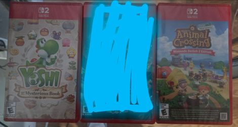 Nintendo Switch 2 Game Bundle – Yoshi & Animal Crossing