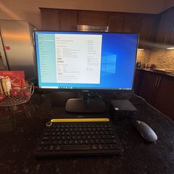 Full Pc Computer Setup With Asus PN60 Ultra Compact 