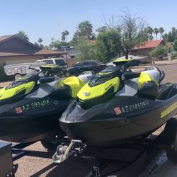 Seadoo Gtr 230.  Two Available Great Jet  Skies Super Fast Bluthooth Audio