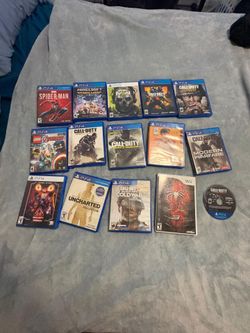 Ps4/5 game lot
