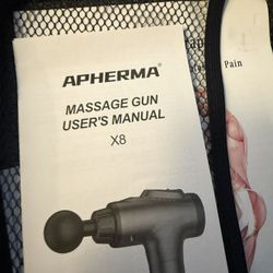 MASSAGE GUN USER'S MANUAL