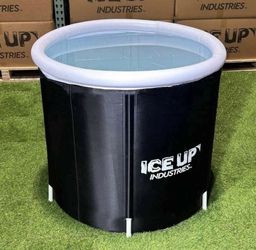 Ice Bath Cold Plunge Tub - Oversized 95 Gallon Ice Bath Tub for Cold Therapy, Portable Ice Water Plunge for Sports Recovery - Sturdy Multi-Layered Col