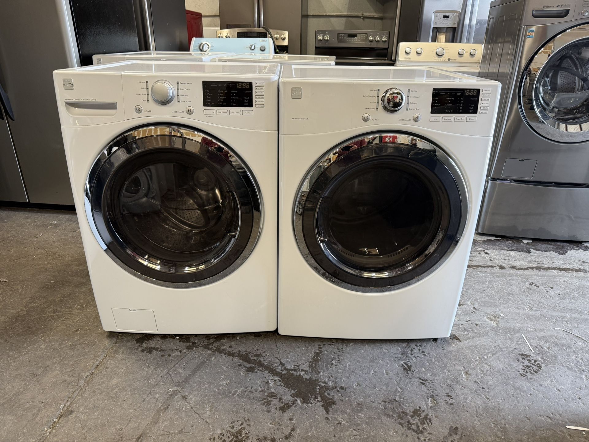 Kenmore Washer & Electric Dryer Set - Stackable -