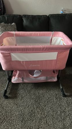 Ihoming bedside bassinet sleeper for baby
