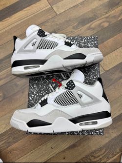 Jordan 4 Military Black Sz 10