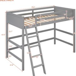 Twin Loft Bed 