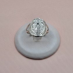 .925 Silver San Benito Ring Size 8