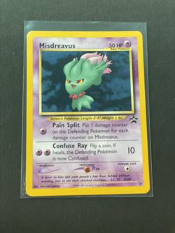 Pokemon Misdreavus Black Star Promo Card #39