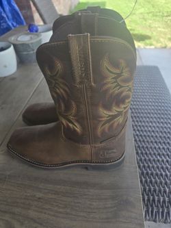 Justin steel toe boots