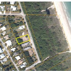 Beachfront Oversized Residential Lot (facing sea oats/beach trails)

