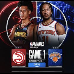 Knicks hawks games 1 & 2