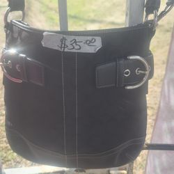 Bolsa Coach Negra