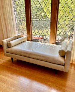 Room&Board Jasper leather daybed