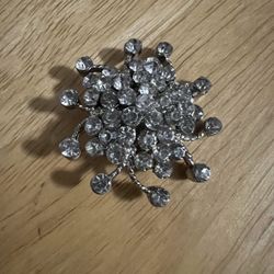 Rhinestone Brooch 