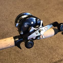 Vintage Black Abu Garcia Ambassadeur & Tournament Choice Classic Edition Combo Set