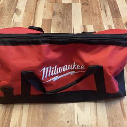 Milwaukee Tool Bag Heavy Duty Canvas (22"L x 10"W x 12"H)