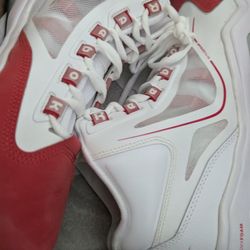 MINT! US Size 11 - Reebok Q96 Crossexamine White/stadium Red Style-v54947