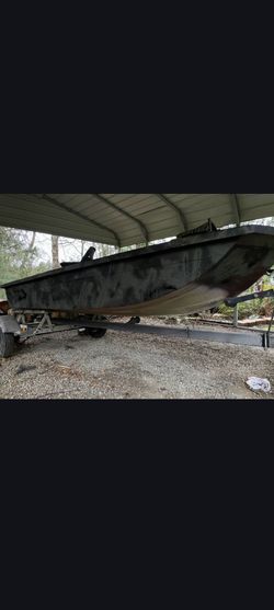 Trade for dirtbike 14 ft boat  and trailer