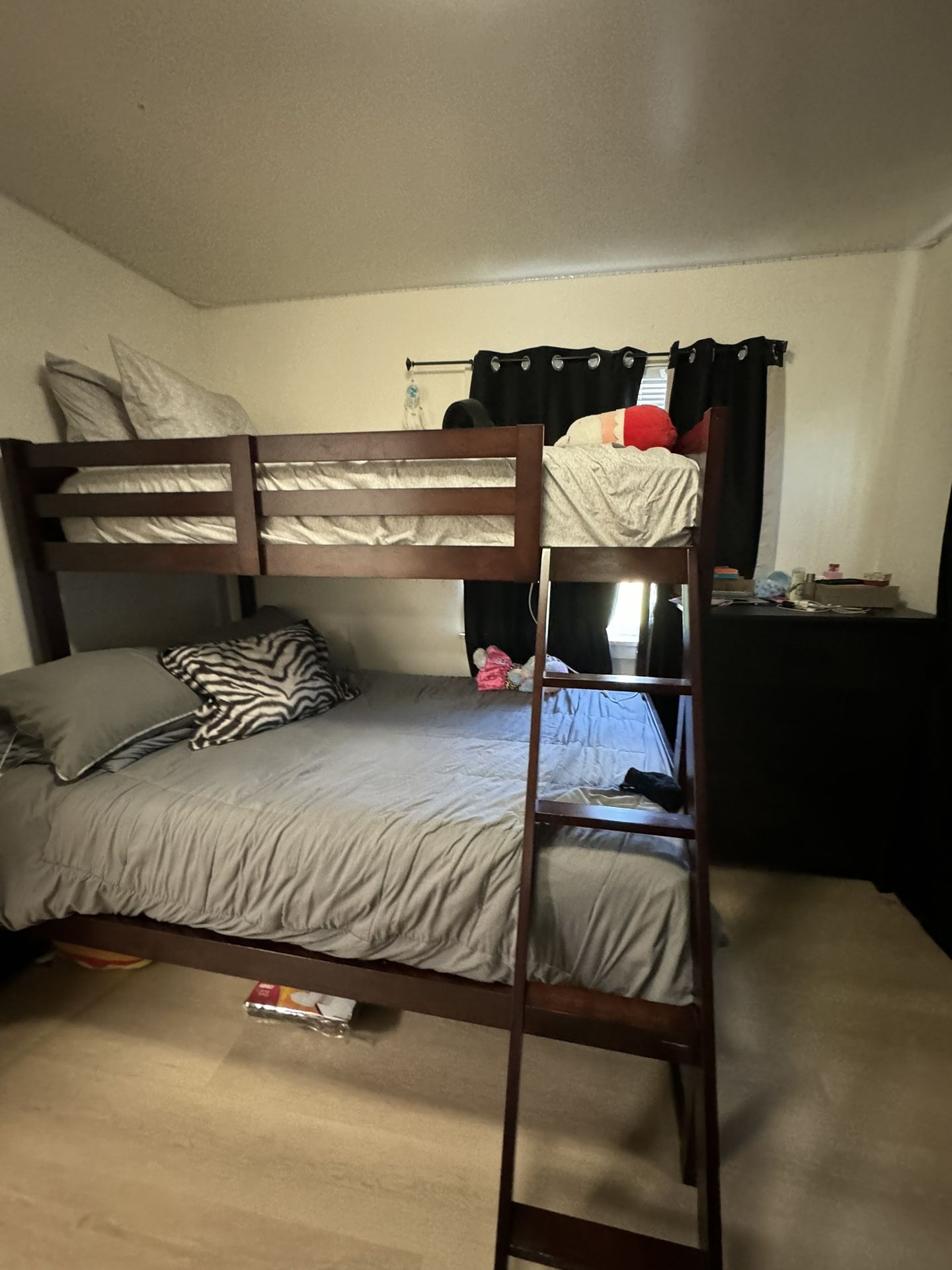 Twin Size And Full Size Bunk Bed Frame