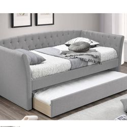 Twin/twin Size Bed Frame With Mattress Included 