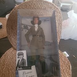 Barbie BESSIE COLEMAN 12” Signature Aviator Doll - Inspiring Women Series - NEW