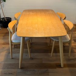 Dining Table With 4 Chairs