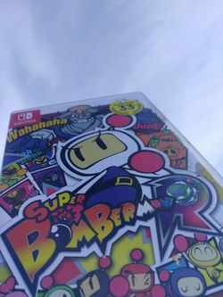 SWITCH Super Bomberman R - game in original case CASH OR TRADE?