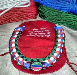 Gambia / Gambian Paracord Bracelets