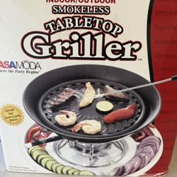 Tabletop griller