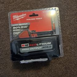 Milwaukee M18 battery 6.0