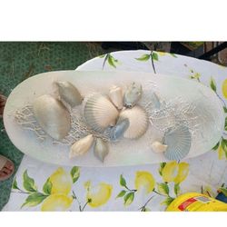 Art Frame Shell On Canves Beautiful 