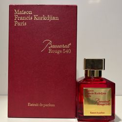 Baccarat Rouge 540. $85