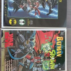 Comic Book Spawn Vs Batman 