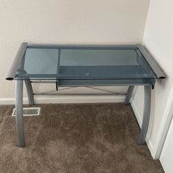 Glass Desk 